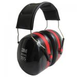 3M Peltor H10A超高降噪型防噪音高频降噪耳罩 黑红色